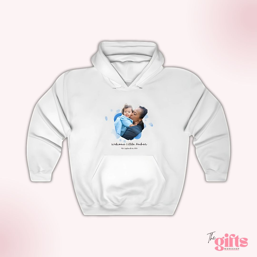 Welcome Little Amber hoodie gift