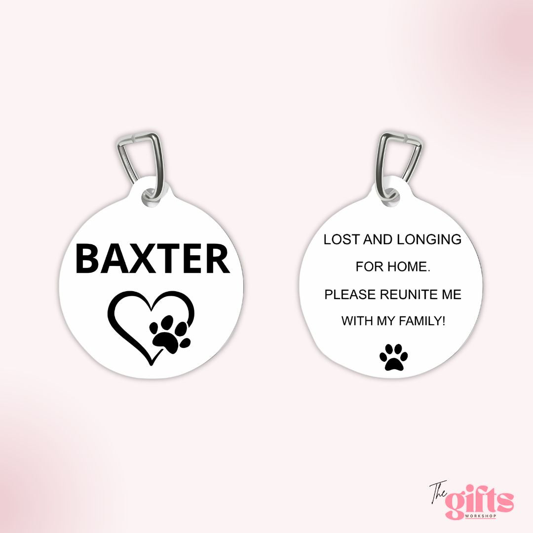 Personalised Pet Tag